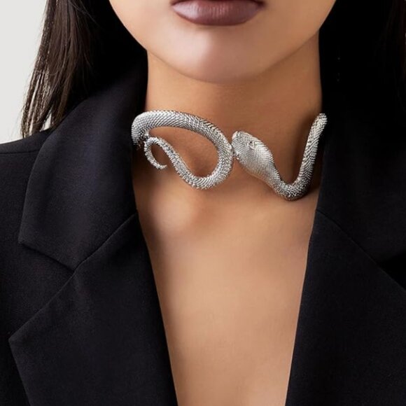 Zara Jewelry - NEW! Zara Silver Snake Choker